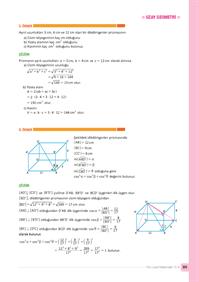 Fen Lisesi Matematik Uzay Geometri