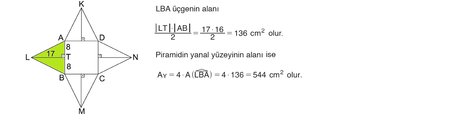 Uzay Geometri Dik Piramit Ve Dik Prizma Rnek