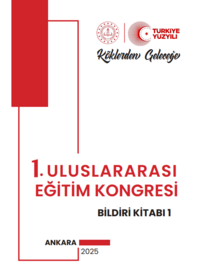 I.ULUSLARARASI EĞİTİM KONGRESİ BİLDİRİ KİTABI 1