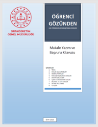 Lise Öğrencileri Araştırma Dergisi Klavuzu