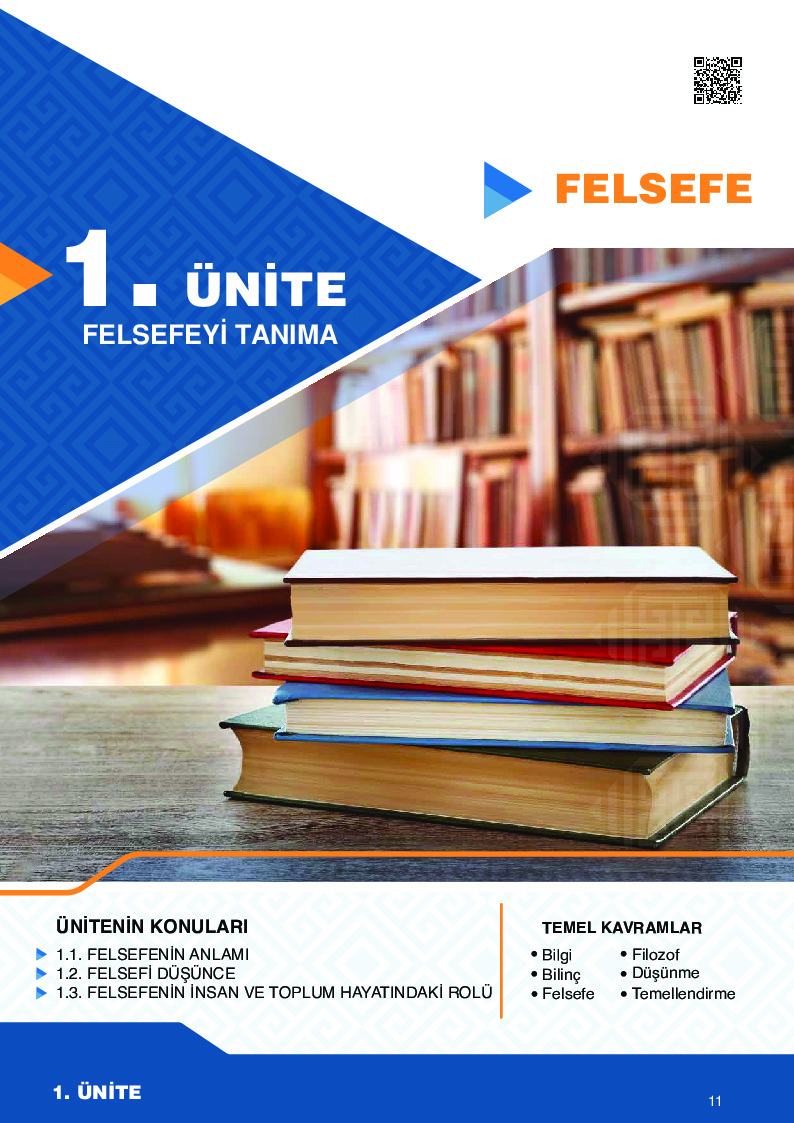 Felsefe 10 - Felsefeyi Tanıma